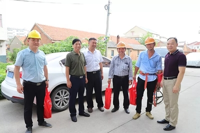 炎炎夏日送清凉 江苏有线盐城分公司慰问一线员工